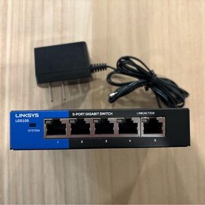 Linksys 5-Port Gigabit Switch Model LGS105V2